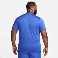 Nike Dri-FIT чоловічі Fitness футболка блакитний