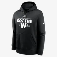 Philadelphia Eagles Super Bowl LIX Champions Parade чоловічі Nike NFL Pullover Толстовка з капюшоном колір чорний