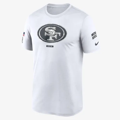 San Francisco 49ers Salute to Service Primary Edge Legend мужские Nike Dri-FIT NFL футболка цвет белый