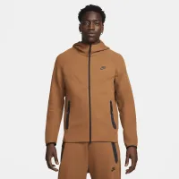 Nike Sportswear Tech Fleece Windrunner мужские Full-Zip Толстовка с капюшоном цвет коричневый