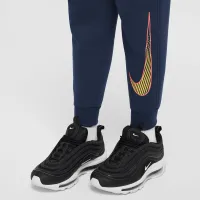 Nike Kylian Mbappé Club Fleece Big детские Joggers синий