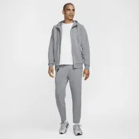 Nike Primary Fleece мужские Dri-FIT UV Full-Zip Performance Толстовка с капюшоном цвет серый