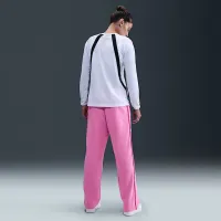 Nike женская Fleece Tear-Away баскетбольные Pants Pink