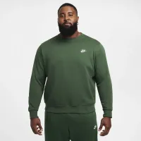 Nike Sportswear Club Fleece чоловічі Crew колір зелений