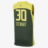 Breanna Stewart Seattle Storm 2024 Explorer Edition Big детские Nike Dri-FIT WNBA Swingman Jersey цвет зеленый