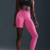 Nike A'ja Wilson жіноча A'symmetric Mid-Rise Single-Leg баскетбольні лосіни Pink