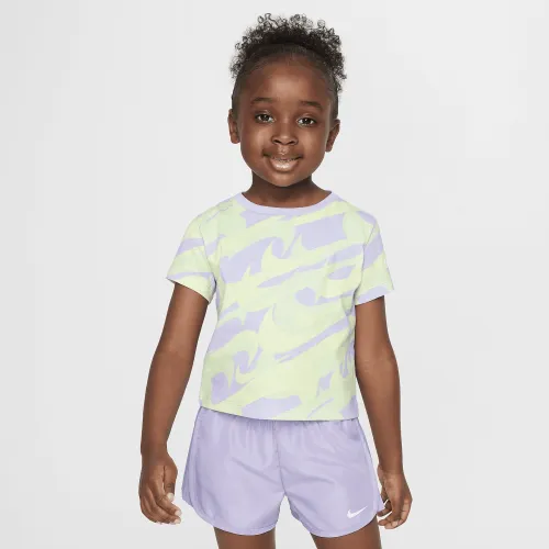 Nike Prep in Your Step Toddler Graphic футболка колір фіолетовий