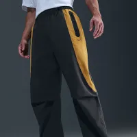 Nike Tech мужские Dri-FIT Woven Color-Block Loose-Fit Pants цвет серый