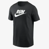 Nike чоловічі Running футболка колір чорний