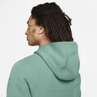Nike Sportswear Tech Fleece Windrunner мужские Full-Zip Толстовка с капюшоном цвет зеленый