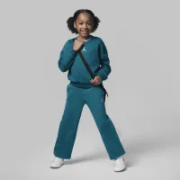 Nike Jordan Icon Play оверсайз Crew Little Kids Top колір зелений