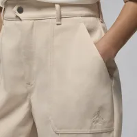 Nike Jordan жіноча Woven Pants колір коричневий