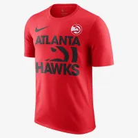 Atlanta Hawks Courtside мужские Nike NBA футболка цвет красный