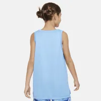 Nike Swoosh Fly Big дитячі (Girls') Jersey Tank блакитний
