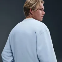 Nike Solo Swoosh чоловічі Fleece Crew блакитний