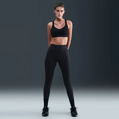 Nike Universa жіноча З високою талією 7/8 лосіни with No Front Seam колір чорний