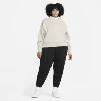 Nike Sportswear Club Fleece жіноча Mid-Rise оверсайз Sweatpants (великі розміри) колір чорний