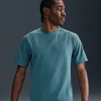 Nike Primary мужские Dri-FIT Short-Sleeve Versatile Top синий