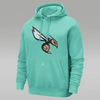 Nike Charlotte Hornets Club City Edition чоловічі Jordan NBA Fleece Pullover Толстовка з капюшоном колір зелений
