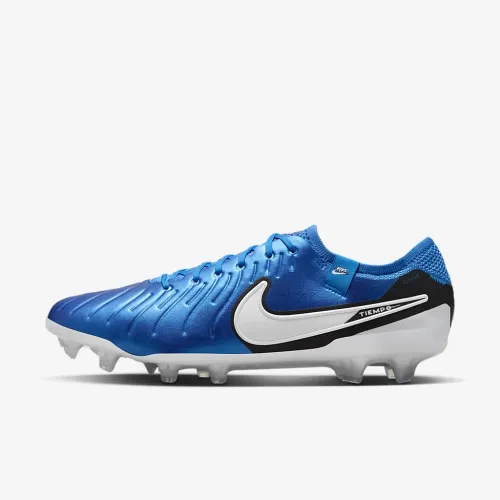 Nike Tiempo Legend 10 Elite Firm-Ground Low-Top футбольные бутсы синий