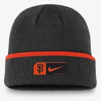 San Francisco Giants Terra мужские Nike MLB Cuffed Beanie цвет черный