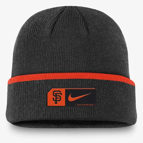 San Francisco Giants Terra мужские Nike MLB Cuffed Beanie цвет черный
