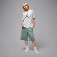 Nike Jordan Flight жіноча Graphic футболка колір коричневий