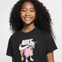 Nike Sportswear Big дитячі (Girls') футболка колір чорний