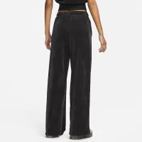 Nike Sportswear жіноча Velour Wide-Leg Pants колір чорний