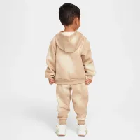 Nike Sportswear Powder Play Toddler Lightweight Fleece 2-Piece Pullover Толстовка с капюшоном набор цвет коричневый