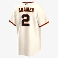 Willy Adames San Francisco Giants мужские Nike MLB Replica Jersey цвет коричневый
