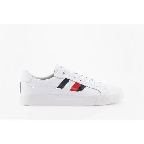 Кросівки Tommy Hilfiger Signature Detailing Leather Trainers FM0FM04140-YBR - Білі
