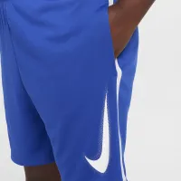 Nike Dri-FIT Multi+ Big детские (для мальчиков) Graphic тренировочные шорты (Extended Size) синий