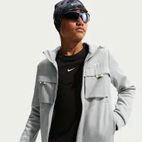 Nike Sportswear City Utility Big детские Full-Zip Толстовка с капюшоном цвет серый