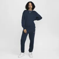 Nike Sportswear Phoenix Fleece жіноча оверсайз Crew-Neck світшот блакитний