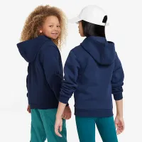 Nike Sportswear Club Fleece Big дитячі Full-Zip Толстовка з капюшоном блакитний