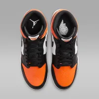 Nike Jordan 1 Mid TD мужские Football Cleat Orange