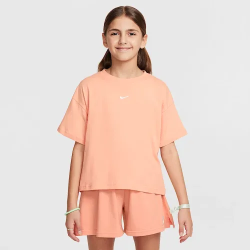 Nike Sportswear Essential Big дитячі (Girls') футболка Orange