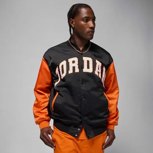 Nike Jordan Brooklyn мужские Collegiate Varsity Куртка цвет черный