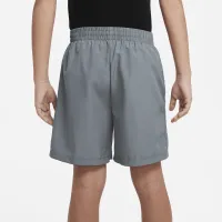Nike Multi Big детские (для мальчиков) Dri-FIT тренировочные шорты цвет серый