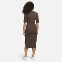 Nike Sportswear Essential женская Tight Midi Костюм цвет коричневый