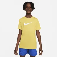 Nike Dri-FIT Legend Big детские (для мальчиков) футболка Yellow