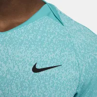 Nike Rafa мужские Dri-FIT ADV Short-Sleeve Tennis Top цвет зеленый