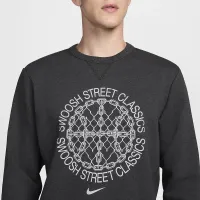 Nike Standard Issue чоловічі Dri-FIT баскетбольні Crew-Neck світшот колір чорний