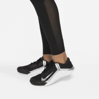 Nike Pro жіноча Mid-Rise Mesh-Paneled лосіни колір чорний
