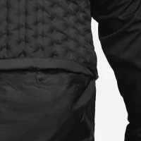 Nike Therma-FIT ADV Repel мужские 1/2-Zip для гольфа Куртка цвет черный