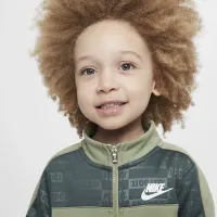 Nike Dri-FIT Sportswear Textuколір червоний Club Toddler 2-Piece Tricot комплект колір зелений