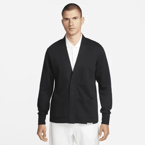 Nike Dri-FIT Standard Issue чоловічі для гольфу Cardigan колір чорний