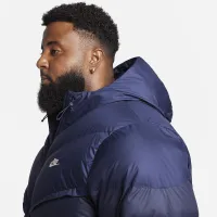 Nike Windrunner PrimaLoft® мужские Storm-FIT Hooded Puffer Куртка синий