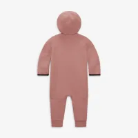 Nike Sportswear Tech Fleece Hooded Coverall Baby Coverall Pink